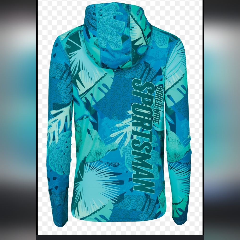 World Wide Sportsman Shirt With Hoodie For Women Size L